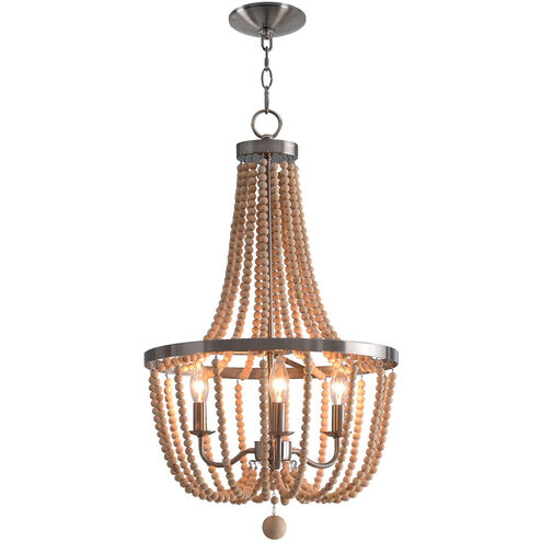 Regas 3 Light 17.13 inch Chandelier
