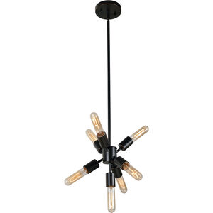 Anemone LED 13 inch Blackened Oil Rubbed Bronze Chandelier Ceiling Light