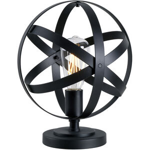Global 8 inch 6.00 watt Black Table Lamp Portable Light