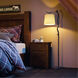 Overhang 12 inch 100.00 watt Bronzed Floor Lamp Portable Light