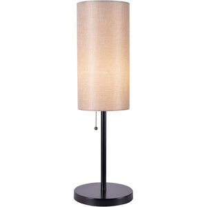 Wylie 10 inch 60.00 watt Black Table Lamp Portable Light