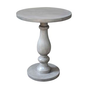 Tango 23 X 21 inch Gray Washed Side Table