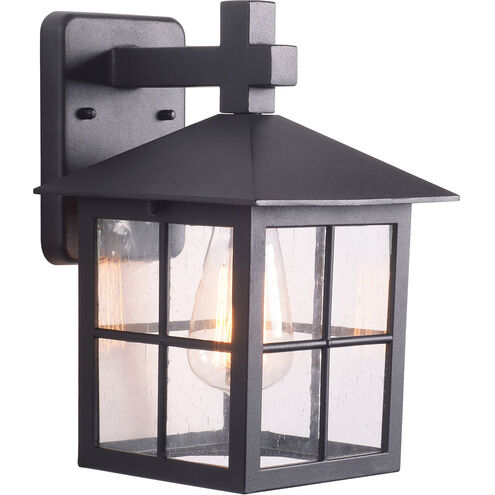 Greene 1 Light 11 inch Black Wall Lantern