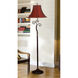 Richardson 17 inch 150.00 watt Bronze Floor Lamp Portable Light