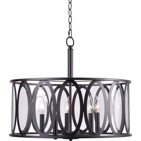 Prince 5 Light 26 inch Oil Rubbed Bronze Pendant Ceiling Light