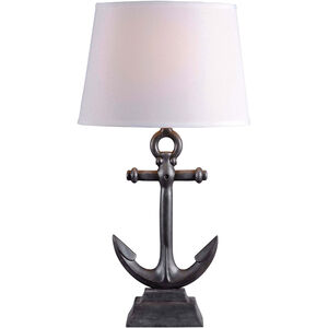 Aweigh 17 inch 150.00 watt Weathered Bronze Table Lamp Portable Light