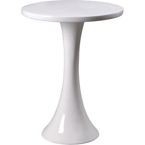 Snowbird 26 X 20 inch Gloss White Side Table