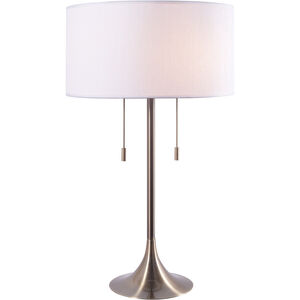 Stowe 30 inch 150.00 watt Antique Brass Table Lamp Portable Light