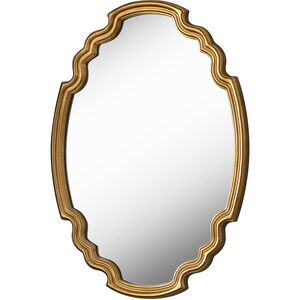Backstage 36 X 25 inch Gold Wall Mirror