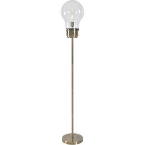 Edison 16 inch 6.00 watt Antique Brass Floor Lamp Portable Light