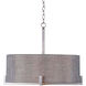 Wiley 4 Light 21 inch Brushed Steel Pendant Ceiling Light