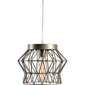 Thaxton 1 Light 9 inch Silver Swag Pendant Ceiling Light