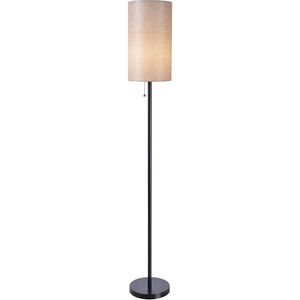 Wylie 10 inch 60.00 watt Black Floor Lamp Portable Light