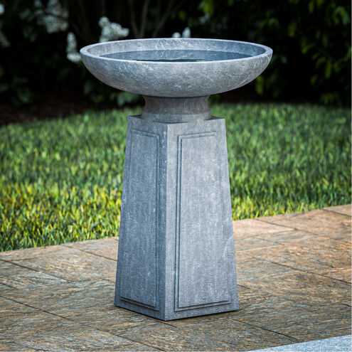Pedestal Light Grey Bird Bath