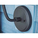 Dale 1 Light 11 inch Black Outdoor Wall Light, Large