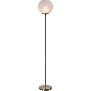 Francais 14 inch 100.00 watt Antique Brass Floor Lamp Portable Light
