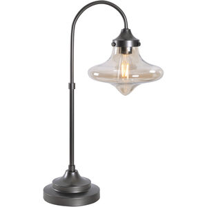 Rain Drop 12 inch 6.00 watt Warm Bronze Table Lamp Portable Light