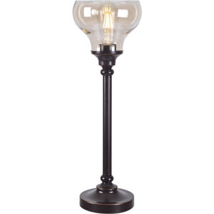 Wren 10 inch 6.00 watt Oil Rubbed Bronze Table Lamp Portable Light