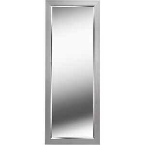Drake 77 X 29 inch Brushed Steel Floor Mirror