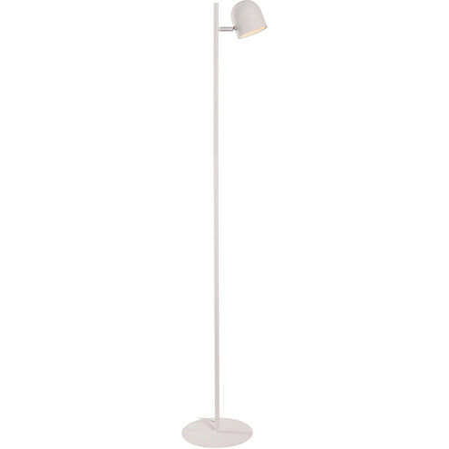 Vidal 5 inch 5.00 watt White Floor Lamp Portable Light