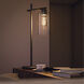 Dani 10 inch 6.00 watt Graphite Desk Lamp Portable Light