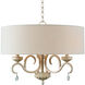 Marcella 3 Light 25 inch Weathered White Chandelier Ceiling Light