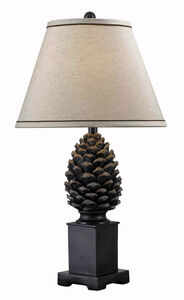 Spruce 17 inch 150.00 watt Aged Bronze Table Lamp Portable Light
