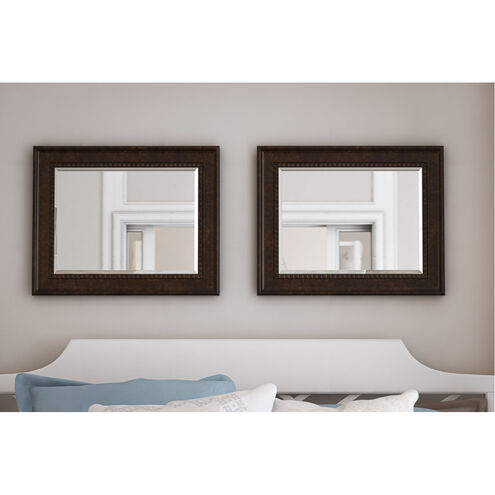 Amiens 30 X 24 inch Bronze With Gold Highlight Wall Mirror