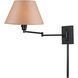 Simplicity 1 Light 14.50 inch Swing Arm Light/Wall Lamp