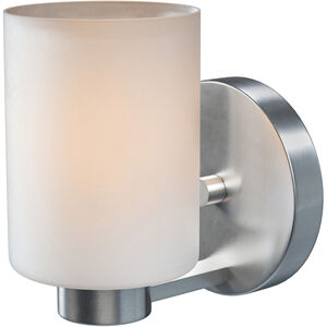 Encounters 1 Light 9 inch Brushed Steel Wall Sconce Wall Light