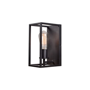 Cubed 1 Light 13 inch Graphite Wall Sconce Wall Light