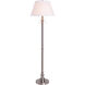 Spyglass 60 inch 100.00 watt Brushed Steel Floor Lamp Portable Light