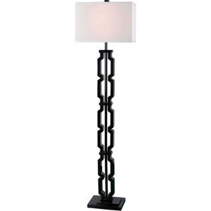 Octo 18 inch 150.00 watt Black Floor Lamp Portable Light