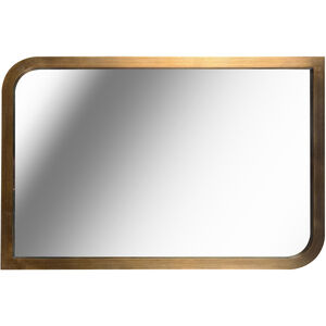Swoop 42 X 30 inch Painted Brass Wall Mirror