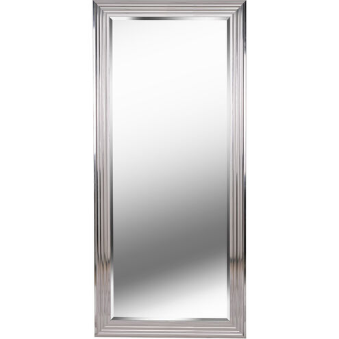 Lyonesse 66 X 30 inch Chrome Floor Mirror, Tall