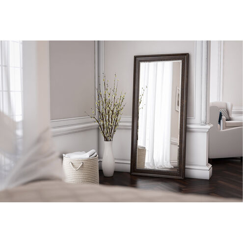 Amiens 66 X 30 inch Bronze With Gold Highlight Floor Mirror
