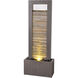 Gantry Warm Gray With Cream Slate Floor Fountain